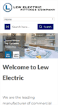 Mobile Screenshot of lewelectric.com